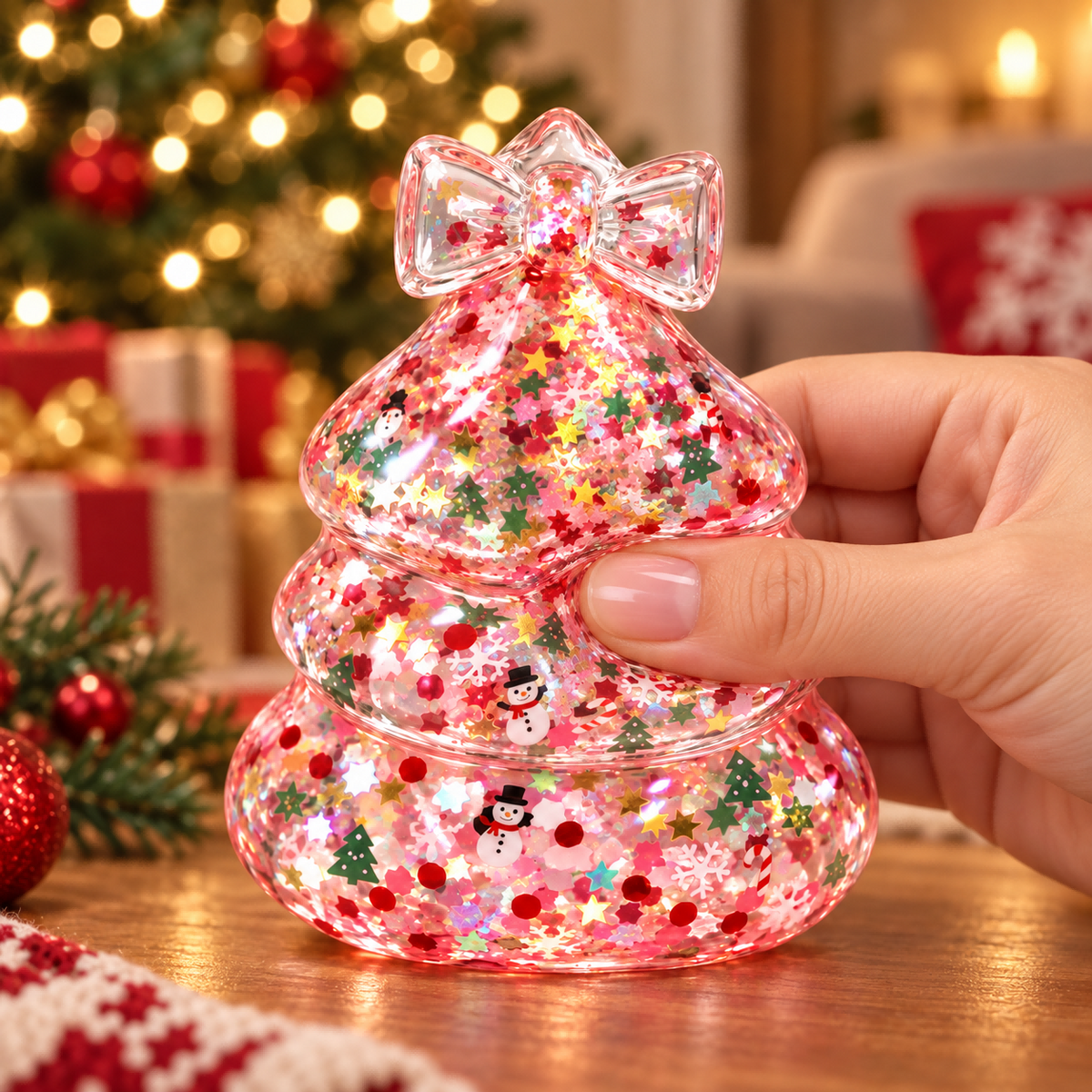 Christmas tree squeeze toy