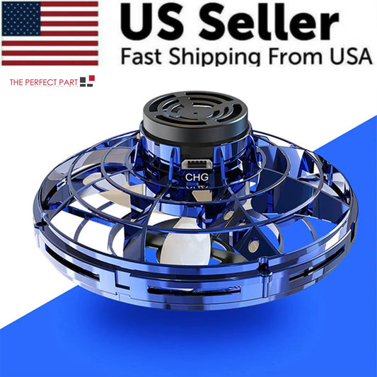 Flying UFO fidget spinner ball