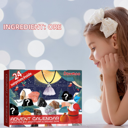 Rock and gem advent calendar for kids